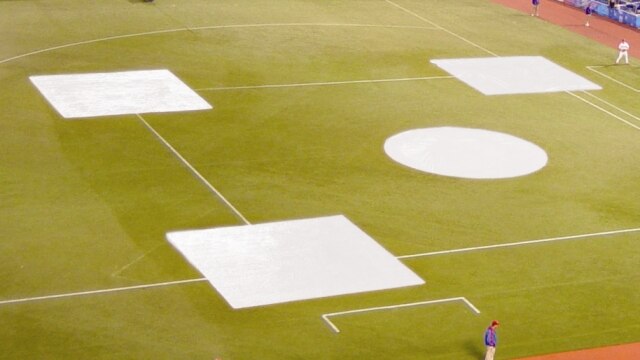10' Square Baseball Spot Covers